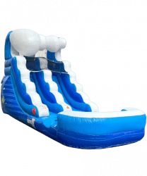 Blue Wave Water Slide