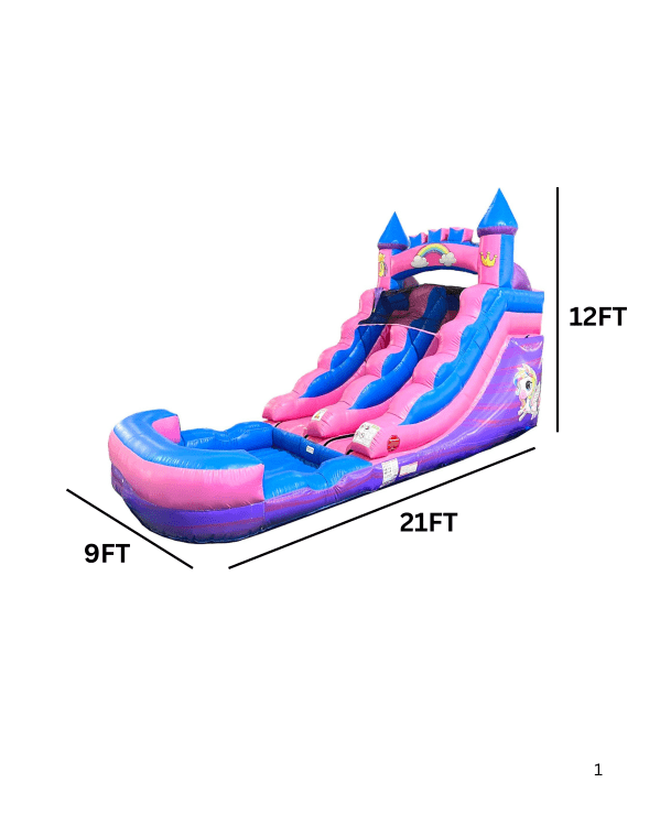 Pink Unicorn Water Slide