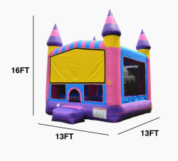 Cotton Candy Bounce House