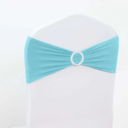 Turquoise Chair Sashes